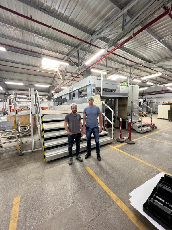 BOBST SPANTHERA 145 IN A NEW PLACE!😊